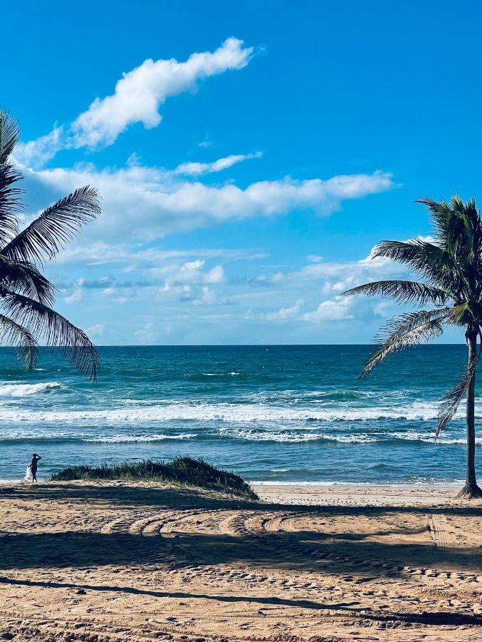 Villa Suspiro da Bahia Pé na areia à Salvador Extérieur photo